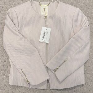 New with tags. Ted Baker Michah Cropped Textured Jacket